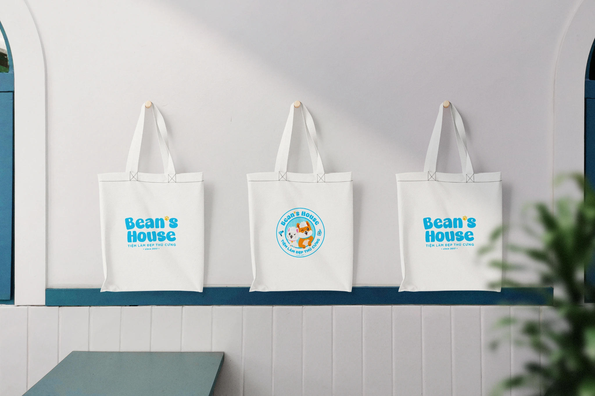 Túi tote nhận diện thương hiệu
